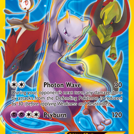 Mewtwo EX BKT-163 Full Art Secret Rare