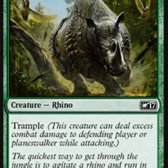 Stampeding Rhino