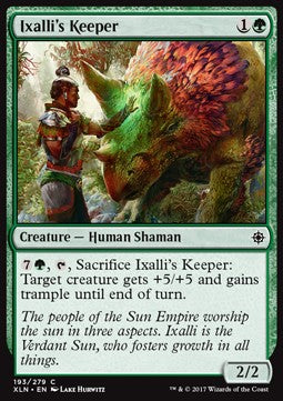 Ixalli's Keeper