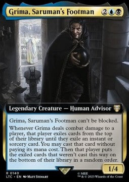 Gríma, Saruman's Footman