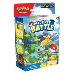 My First Battle: Bulbasaur & Pikachu