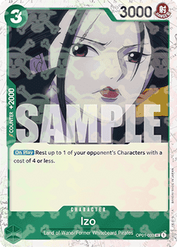 OP01-033 Izo (PRB01 Foil Version)