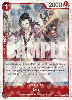 Izo (OP03-003) (V.2)