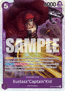 Eustass"Captain"Kid (OP05-074) (V.1)