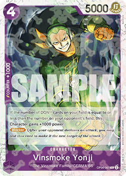 Vinsmoke Yonji (OP06-067) (V.2)