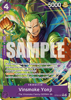 Vinsmoke Yonji (OP06-067) (V.4)