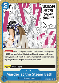 Murder at the Steam Bath (OP09-059)
