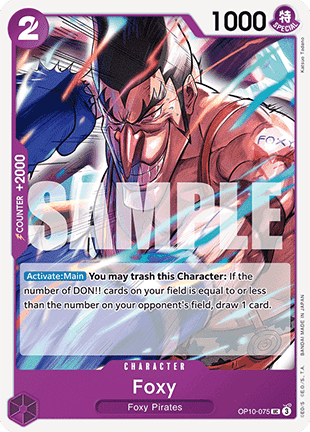 Foxy (OP10-075)