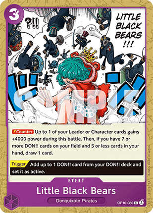 Little Black Bears (OP10-080)
