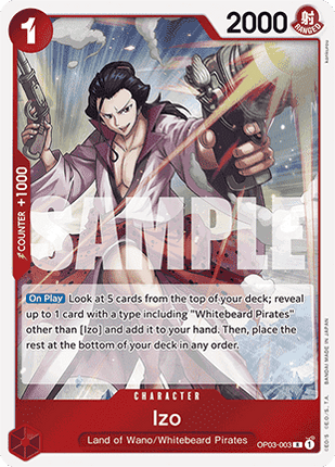 Izo (OP03-003) (V.1)