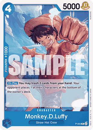 Monkey.D.Luffy (P-055) (V.1)