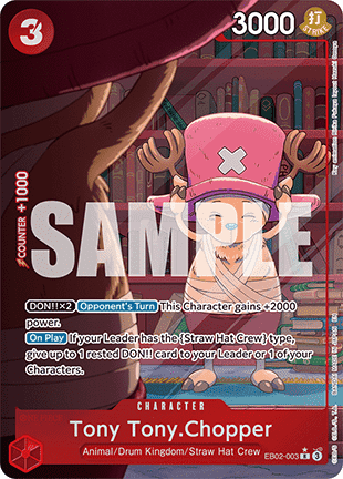 EB03-003 Tony-Tony Chopper Rare Alternative