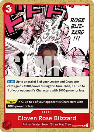 Cloven Rose Blizzard (EB02-007)