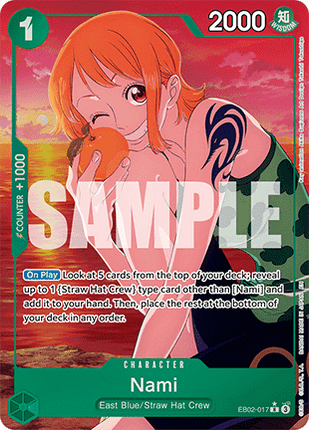 EB02-017 Nami Rare Alternative