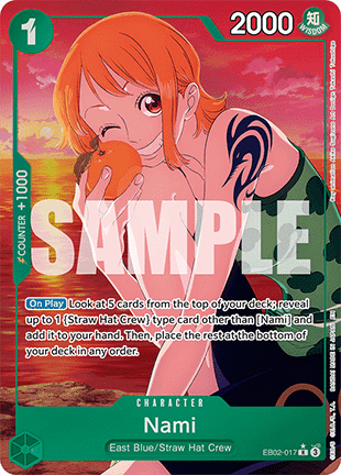 EB02-017 Nami Rare Alternative