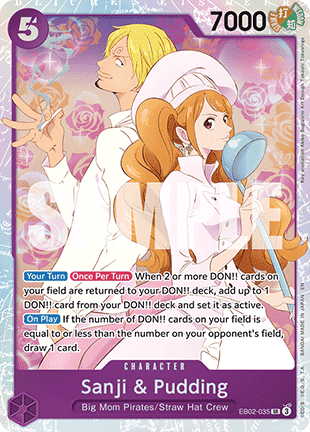 EB02-035 Sanji et Pudding