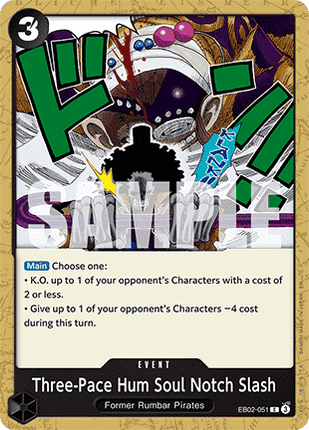Three-Pace Hum Soul Notch Slash (EB02-051)