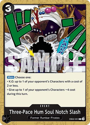 Three-Pace Hum Soul Notch Slash (EB02-051)