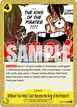 EB02-059 Sans toi... jamais je ne pourrai devenir le roi des pirates !!