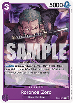 Roronoa Zoro (OP09-076)