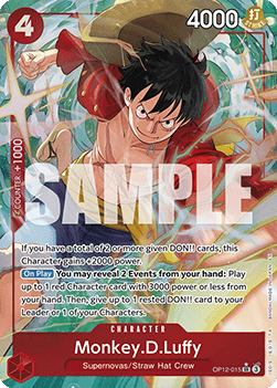 Monkey.D.Luffy (OP12-015) (V.2)