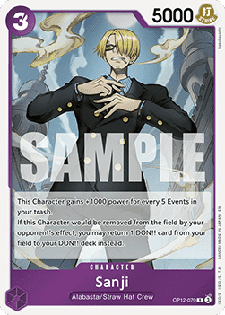 Sanji (OP12-070) (V.1)