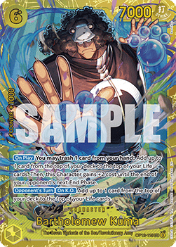 OP12-119 Bartholomew Kuma Secrete Rare