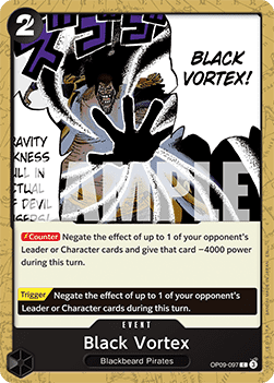 Black Vortex (OP09-097) (V.1)