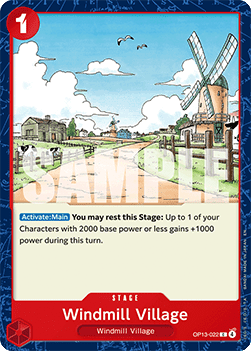 Windmill Village (OP13-022)