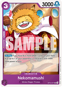 Nekomamushi (OP13-071)