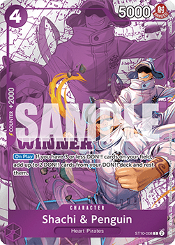 ST10-008 Shachi et Pingouin STAMP WINNER
