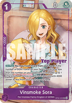 Vinsmoke Sora (OP06-063) (V.1)