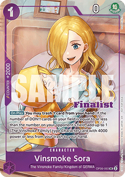 Vinsmoke Sora (OP06-063) (V.2)