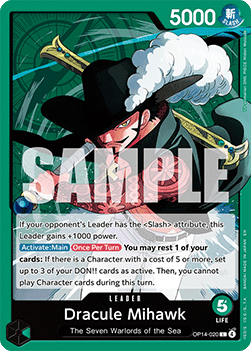 Dracule Mihawk (OP14-020) (V.1)