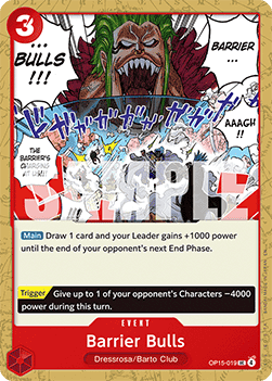 Barrier Bulls (OP15-019)