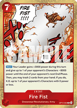 Fire Fist (OP15-020)