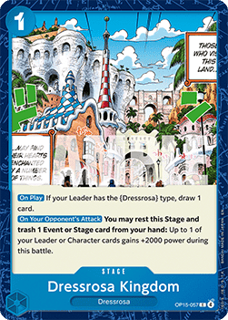Dressrosa Kingdom (OP15-057)