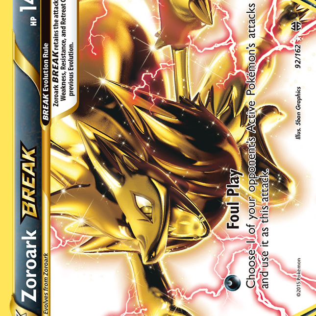 Zoroark BREAK BKT-092 Ultra Rare