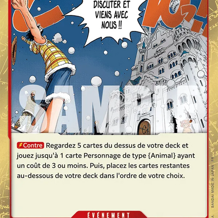EB01-009 Arrête de discuter et viens avec nous !! Foil Version x4 (PRB02)