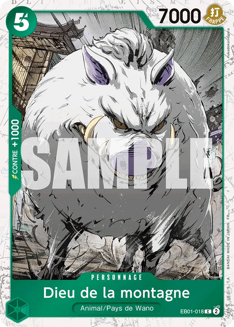 EB01-018 Dieu de la montagne Foil Version x4 (PRB02)