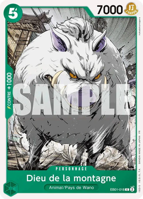 EB01-018 Dieu de la montagne x4 (PRB02)