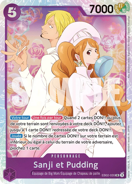 EB02-035 Sanji et Pudding