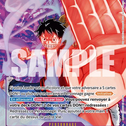 EB02-061 Monkey D. Luffy Secrete Rare Alternative