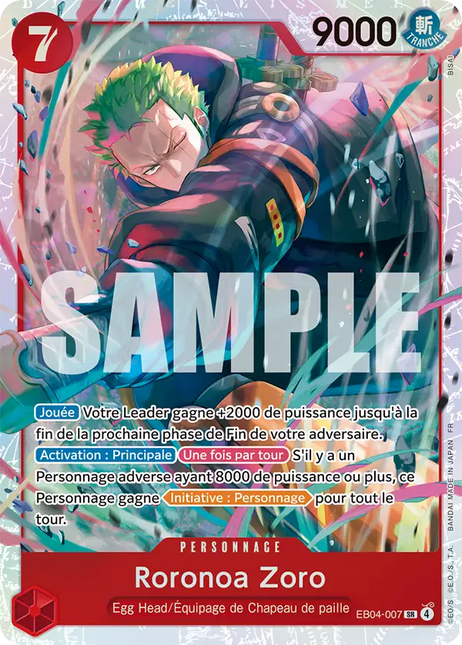 EB04-007 Roronoa Zoro