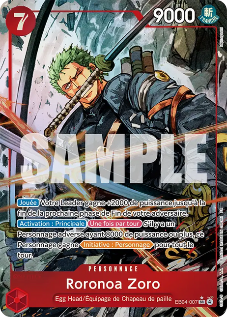 EB04-007 Roronoa Zoro SR Alternative