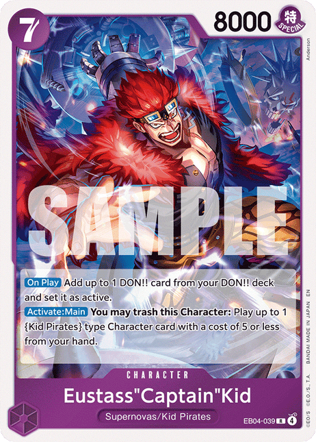 EB04-039 Eustass Kidd