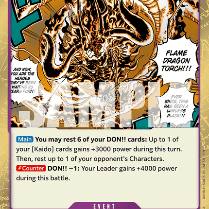EB04-040 Torche du dragon