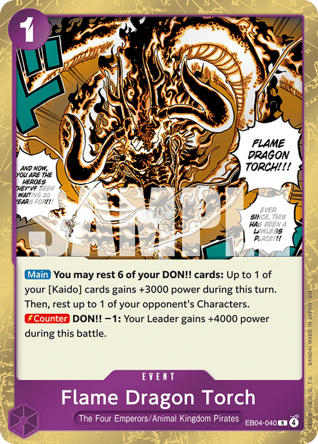 EB04-040 Torche du dragon