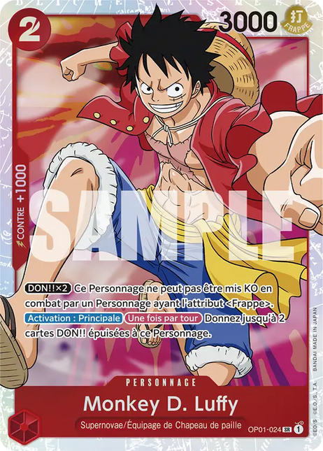 OP01-024 Monkey D. Luffy (PRB01)