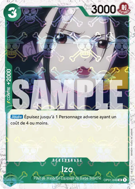 OP01-033 Izo (PRB01 Foil Version)